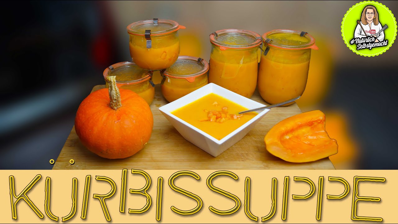 Фруктовый тыквенный суп, также подходящий для консервирования.
