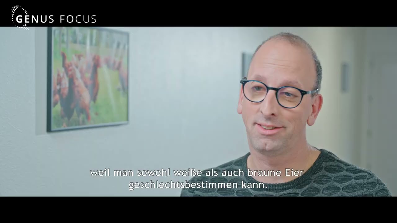 Genus Focus for in-ovo sexing with German subtitles - success story Mûr-de-Bretagne (Fr)