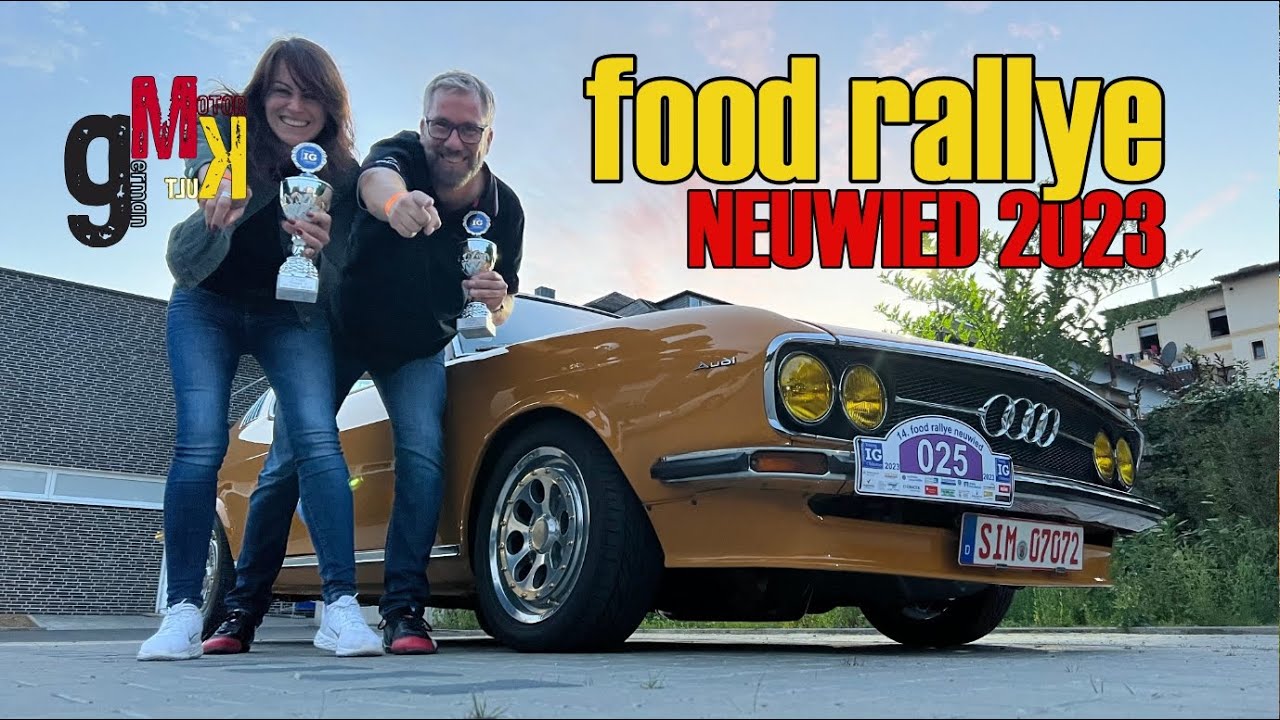 food rallye 2023 - Nervenkitzel vom Start bis zum Ziel: Die Oldtimer-Rallye Neuwied im Rückspiegel
