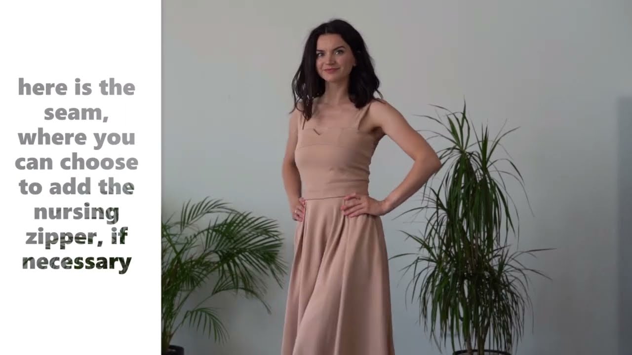 How does the dress transformation work?