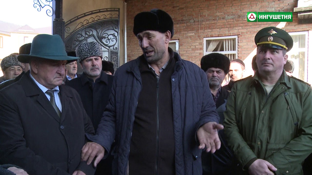 В Экажево похоронили Микаила Акталиева, убитого в Воронежской области.