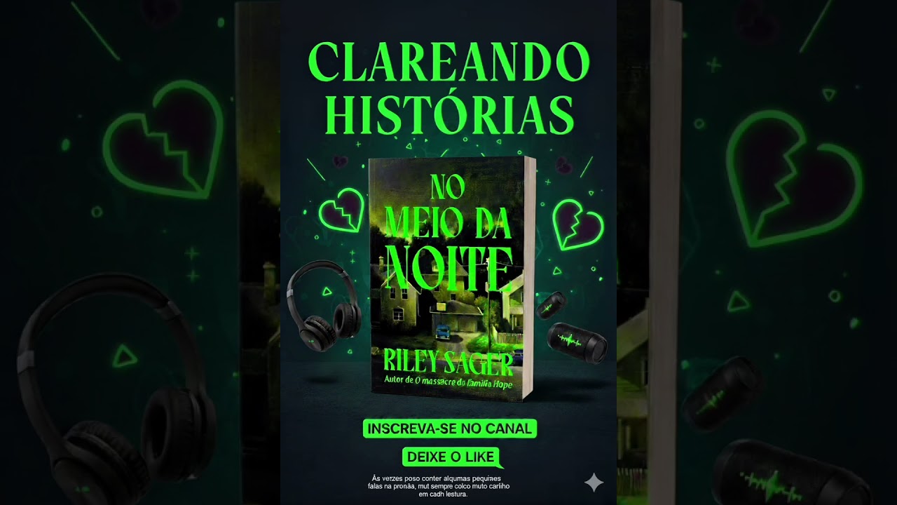 No meio da Noite - Riley Sager ( Cap&iacute;tulo 1 e 2) (Audiobook/Audiolivro)