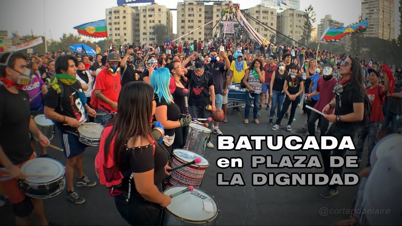 Batucada (Plaza de la Dignidad, Febrero 2020)