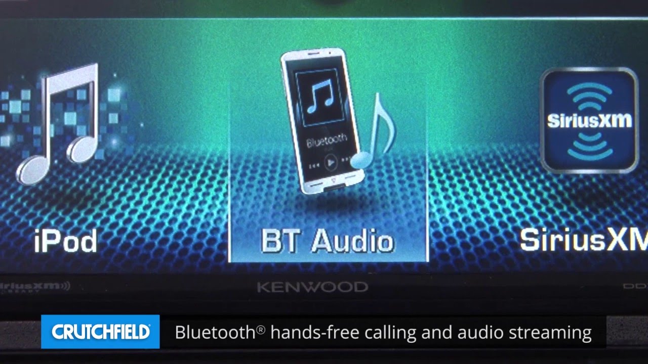 Kenwood DDX373BT Display and Controls Demo | Crutchfield Video