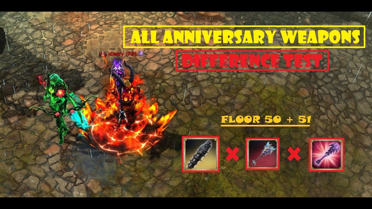 Drakensang Online &mdash; ЮБИЛЕЙНОЕ ОРУЖИЕ В ДЕЛЕ 🗡️ (V1 x V2 x V3)