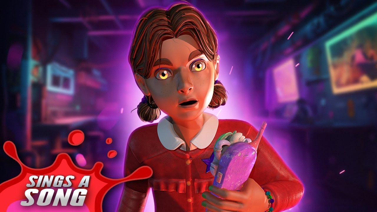 Cassie Sings A Song For Gregory (Five Nights At Freddy's Security Breach RUIN Game Parody)