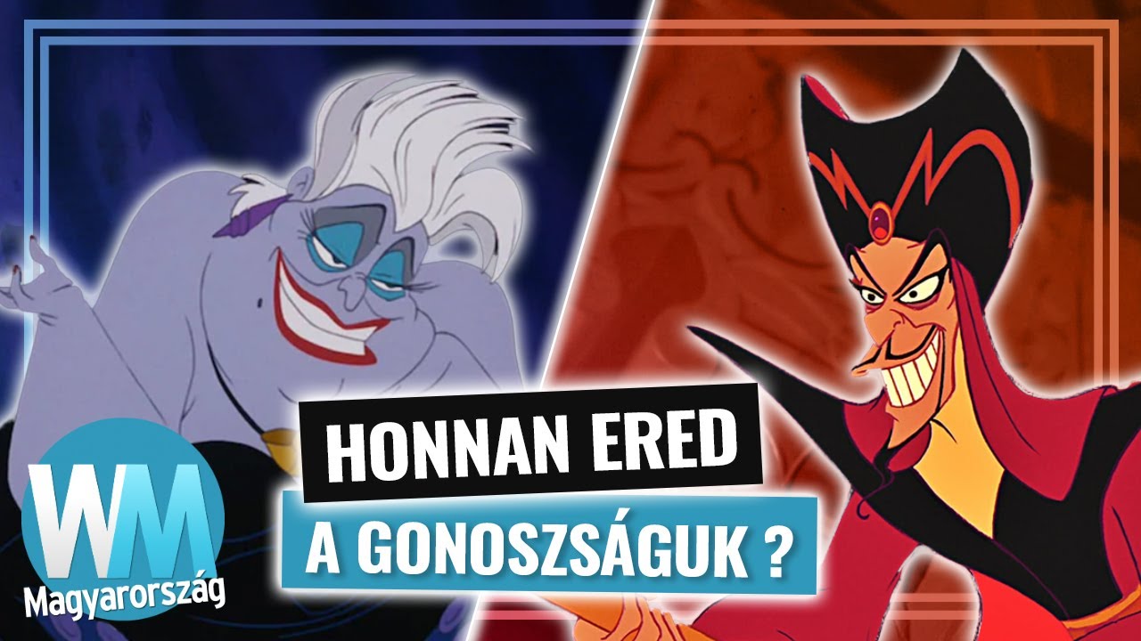 Top 10 Disney rajzfilmes gonosz eredettörténete