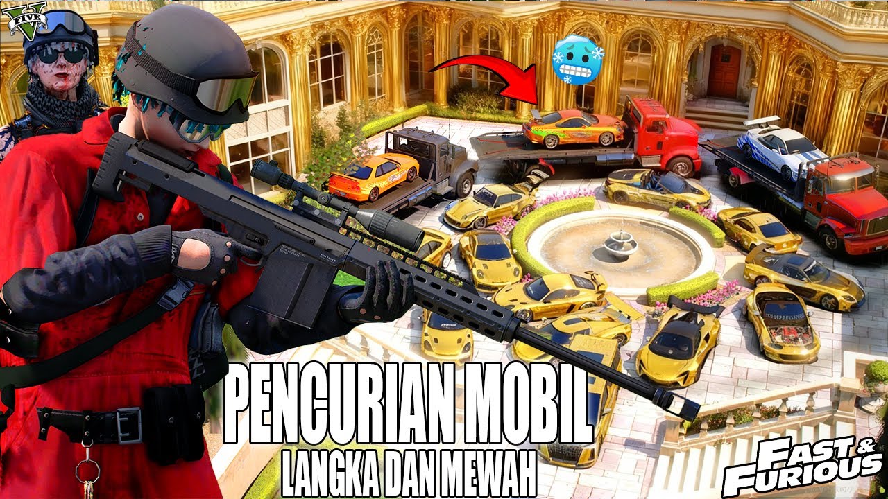MISI EPIC !! PENCURIAN MOBIL TERLANGKA !! TUGAS PERTAMA DOBRAK ELITE !! GTA 5 ROLEPLAY