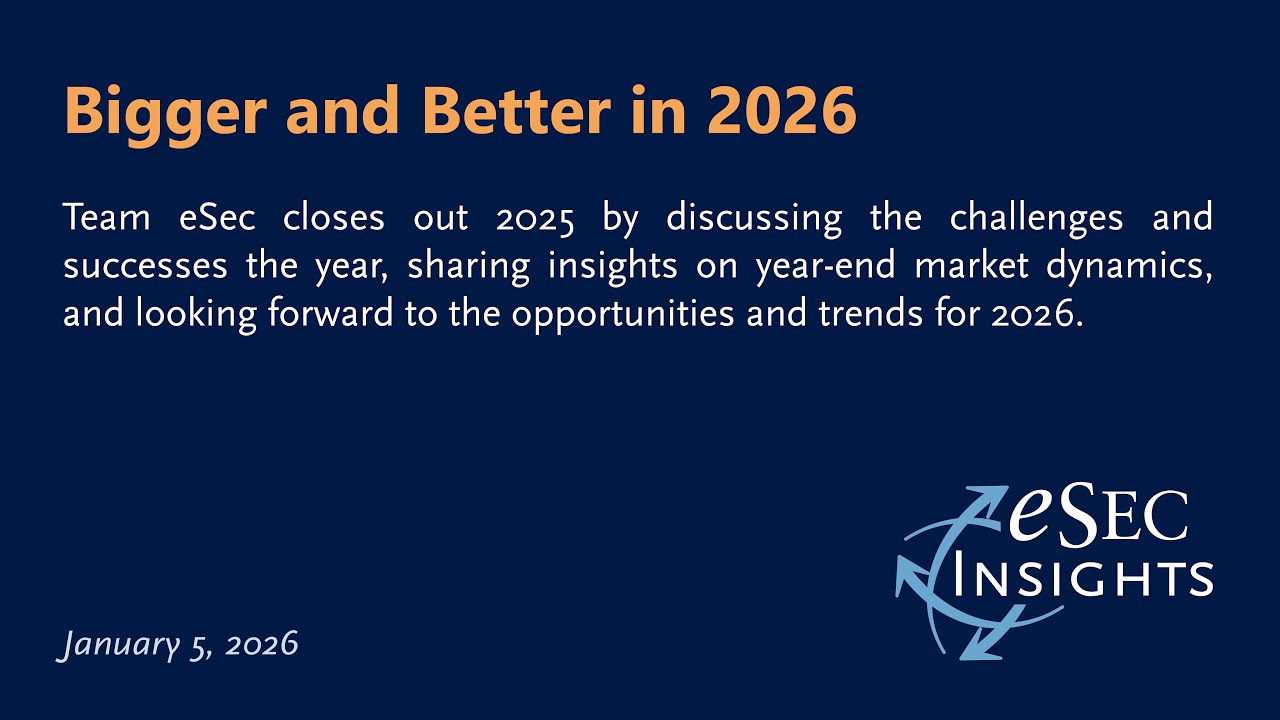 Bigger and Better in 2026