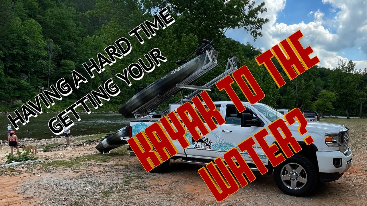 Solution for Getting Your Heavy Kayak to the WATER