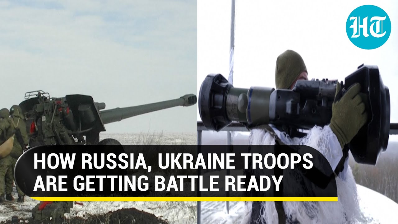 War clouds in Eastern Europe: Russia, Ukraine display military muscle amid crisis | Watch