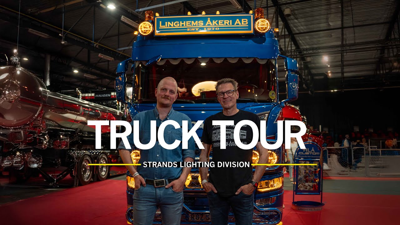 TRUCK TOUR &ndash; LINGHEMS &Aring;KERI &ndash; STRANDS LIGHTING DIVISION