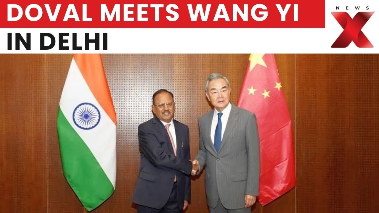 Ajit Doval Meets Wang Yi, Stresses Stable India-China Ties At BRICS NSA Meeting | Latest News |NewsX