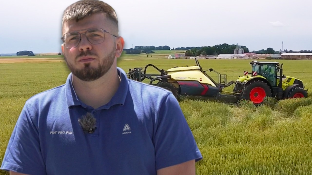 2000 hektar&oacute;w 👉 Hardi AEON 👉 kopiowanie ślad&oacute;w k&oacute;ł ciągnika