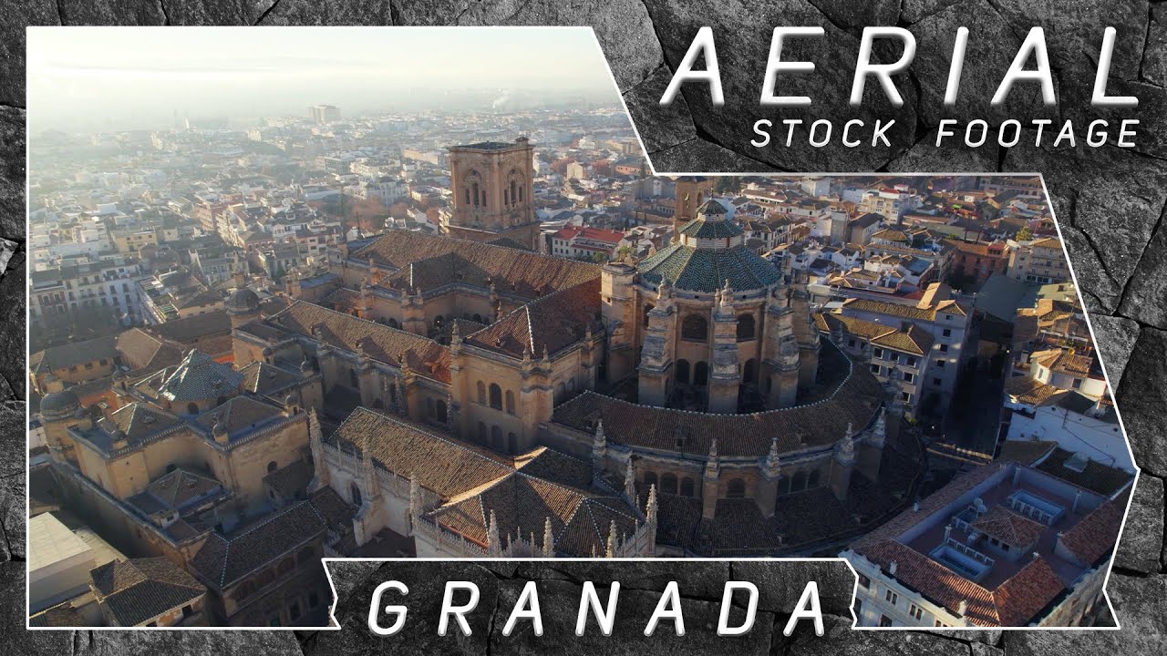 Granada ● Spain 🇪🇸 | Aerial Drone Stock Footage - 59 Clips (4K)