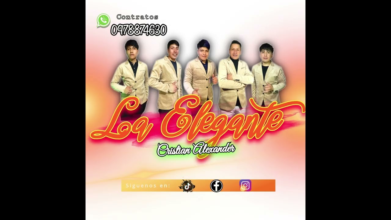 ✅La Elegante de Cristian Alexander 🔥Audio en Vivo 🪗🎹 Mix  Cumbia // Exitos 2025