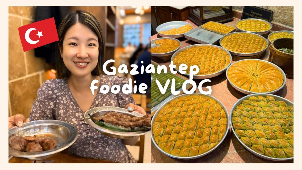 Gaziantep VLOG🇹🇷 Enjoy amazing Turkish food in the city of Gastronomy😋トルコ食の都ガズィアンテップに行ってきた✈️