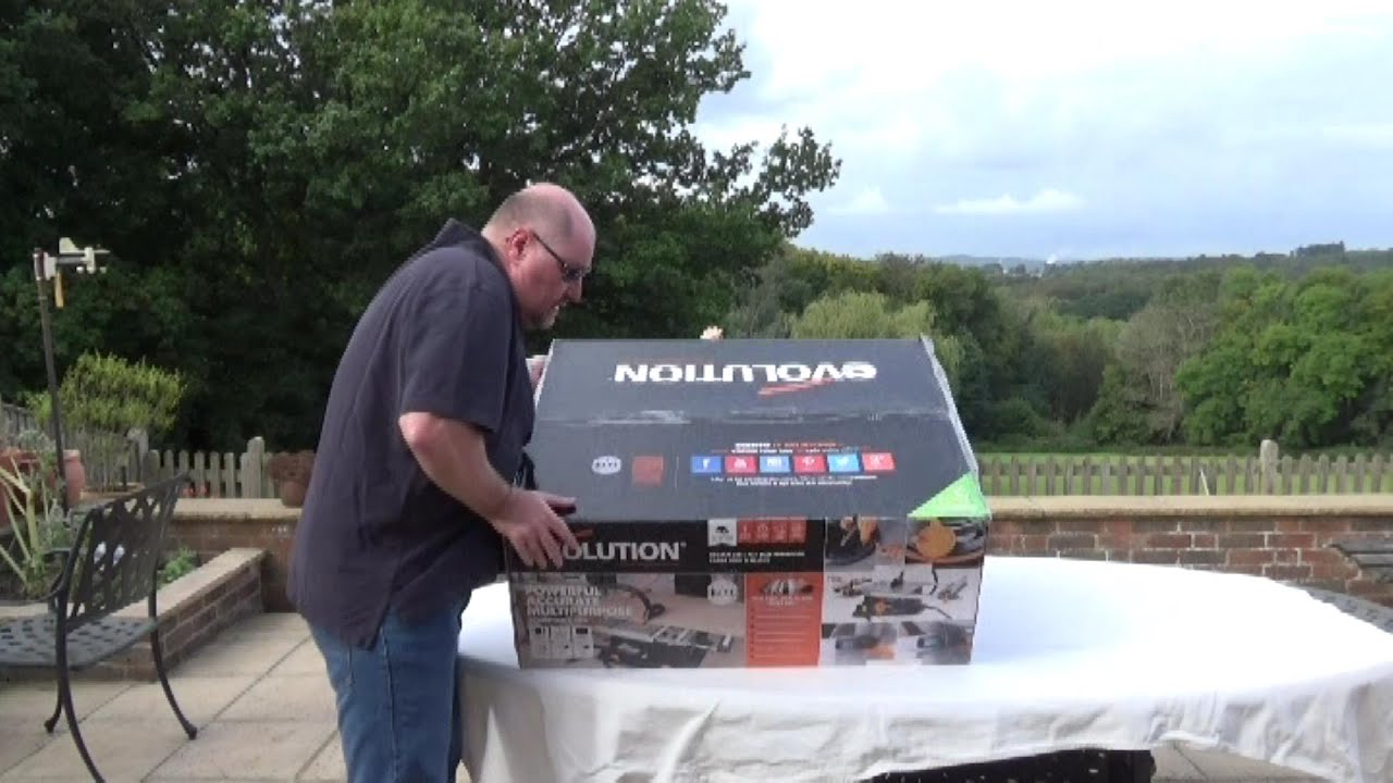 Evolution Rage 5-S Table Saw- Unboxing