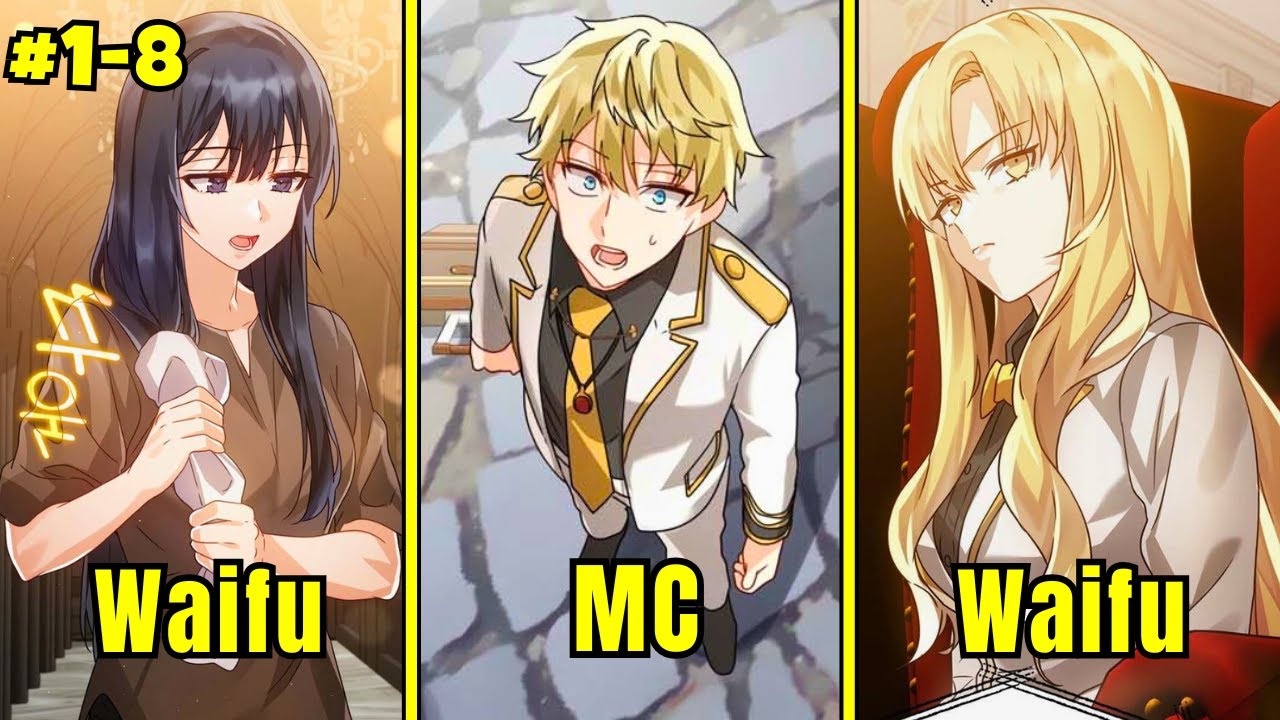 (1-8) He Get's Reincarnated As A Demon Prince & Enters The Magic Academy!  - Manhwa Recap