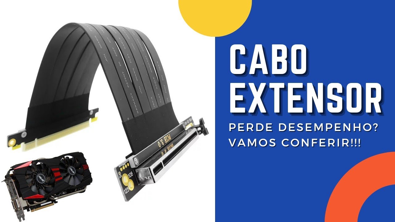 CABO EXTENSOR PCI EXPRESS NA PLACA DE VÍDEO PERDE DESEMPENHO? TESTAMOS!!! (GTX1650)