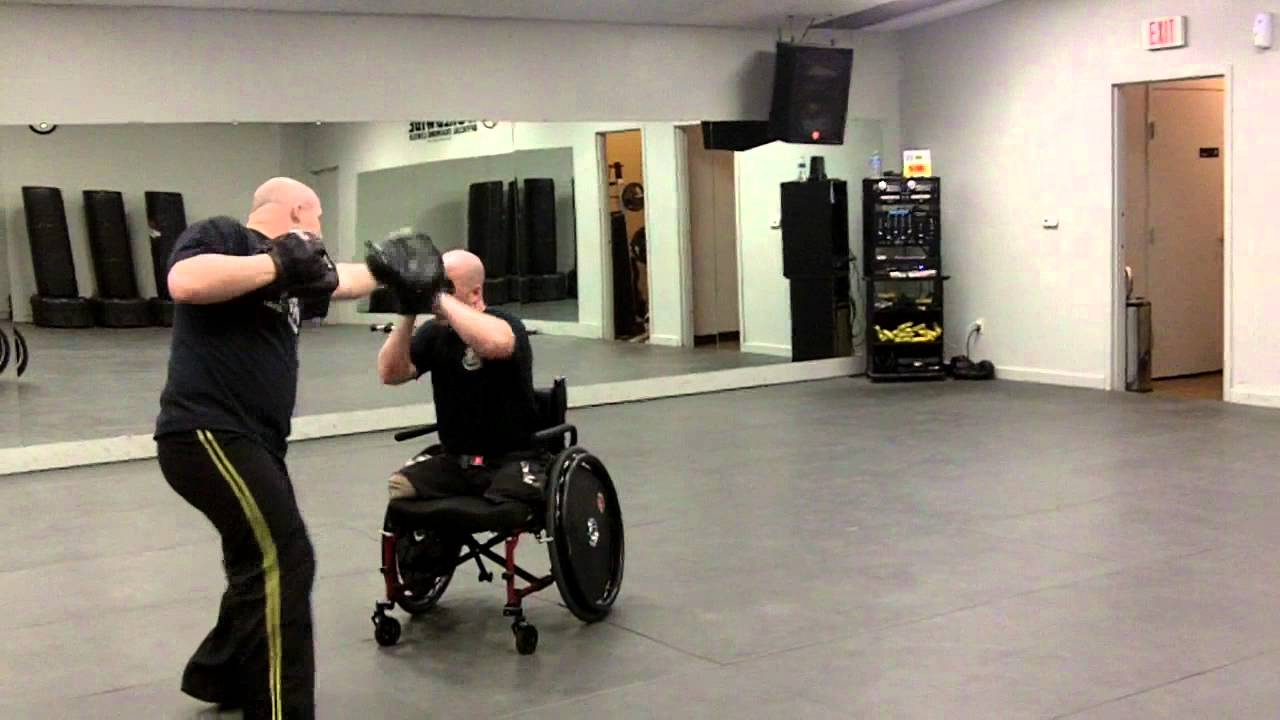 Wheelchair Modified Krav Maga Training with Jacob Romo