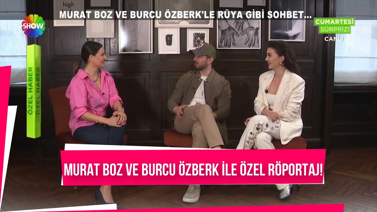 Ömür Sabuncuoğlu'nun Murat Boz ve Burcu Özberk'le rüya gibi sohbeti