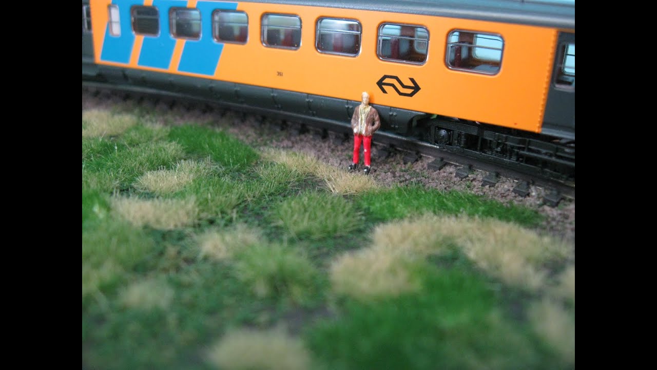 N scale vlog 126. RTS greenkeeper 35KV MiniNatur grasvezels.