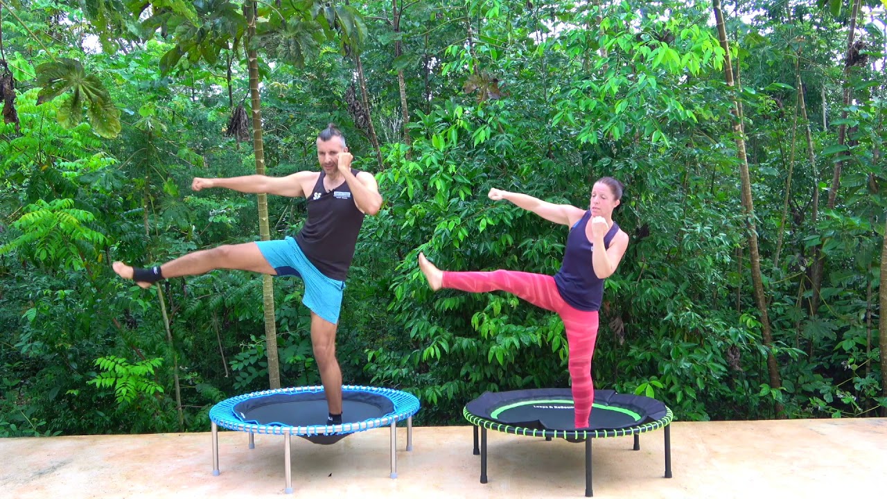 20 Minutes Day 11, Jan 2022, Kickstart Rebounding Series,  Fully Loaded Trampoline Workout. 126BPM.