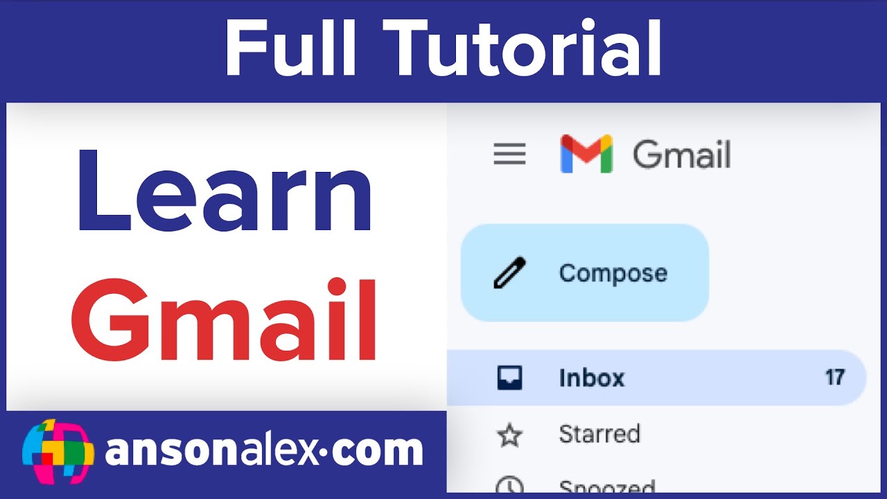 Как пользоваться Gmail | Учебное пособие