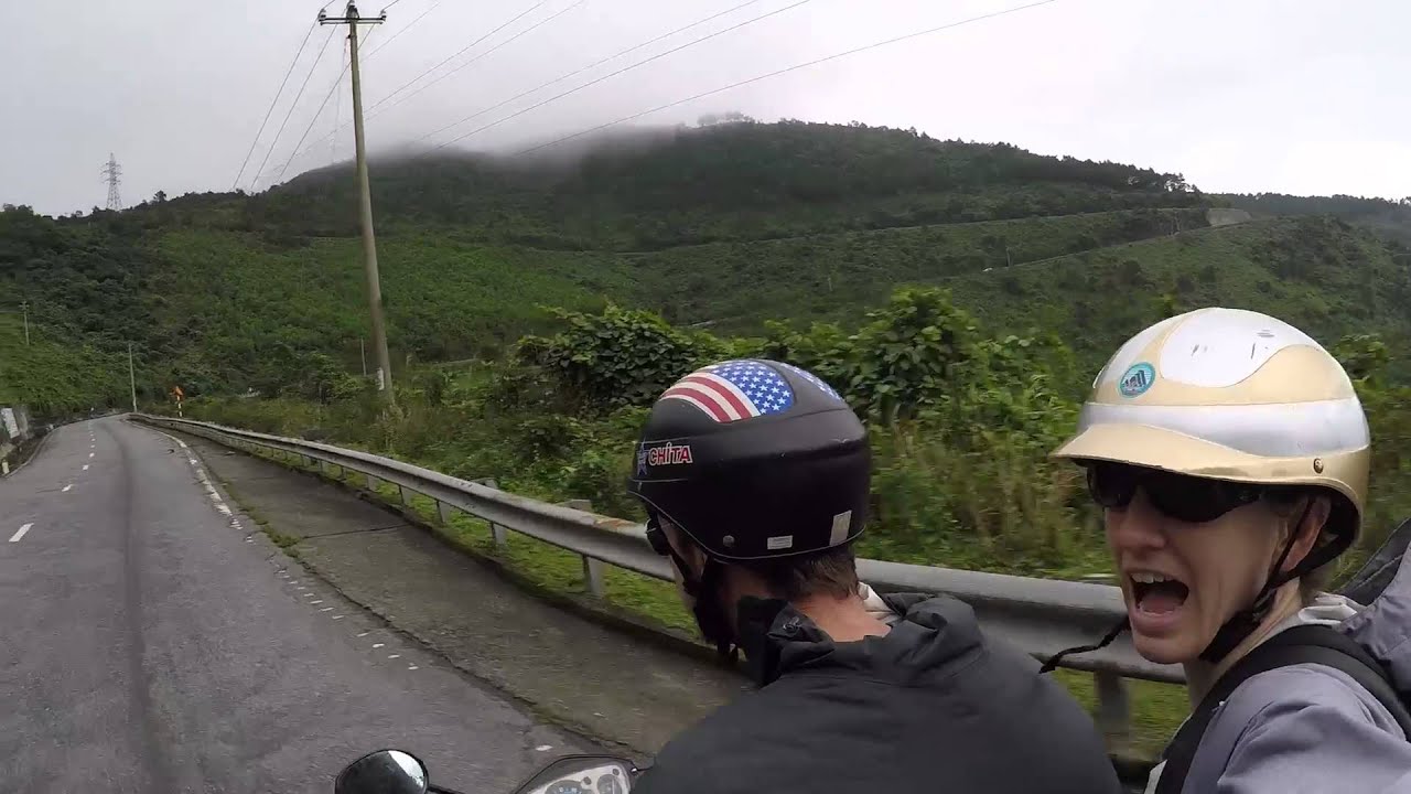 hai van pass + lang co town, vietnam