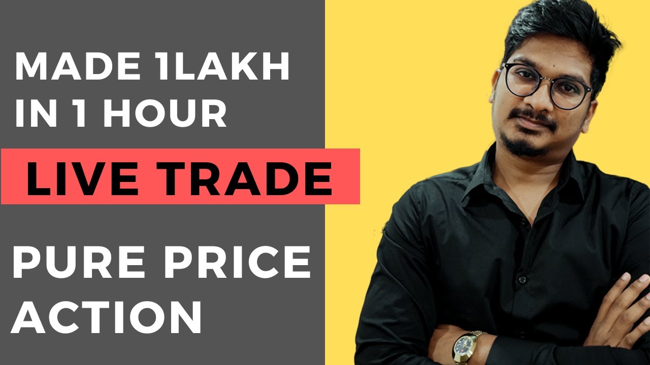 LIVE TRADE IN NIFTY | PURE PRICE ACTION TRADE