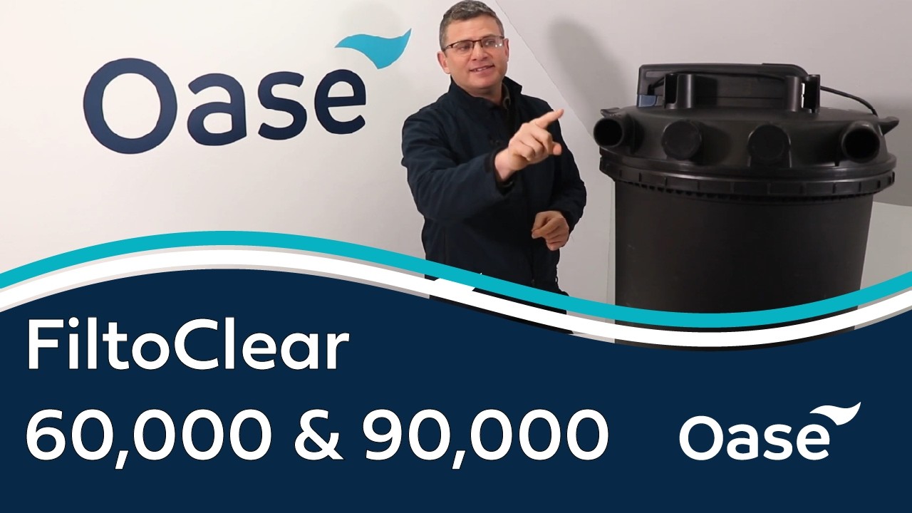 NEW FiltoClear 60,000 & 90,000 Litre Pond Filters Explained | OASE