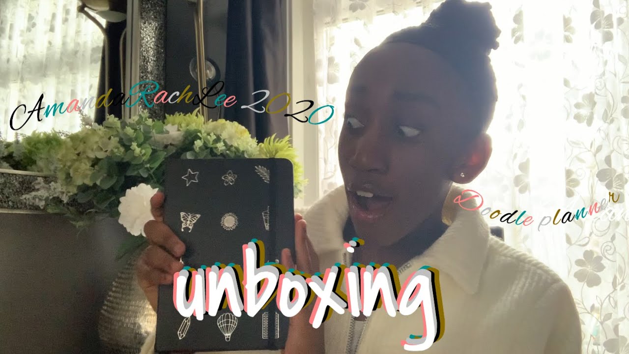 AmandaRachLee 2020 Doodle Planner Unboxing :::: 7 Year Anniversary Giveaway Winner