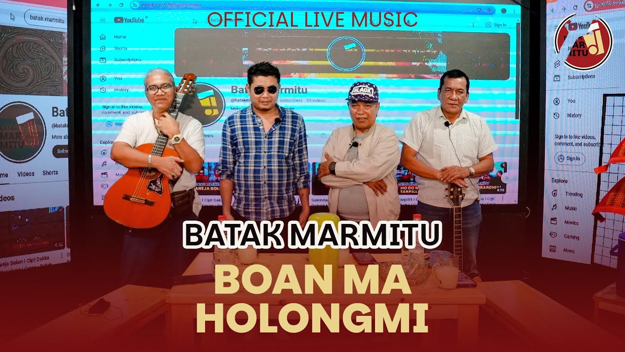 Boan Ma Holongmi I Cipt Robert Marbun I Cover : Batak Marmitu