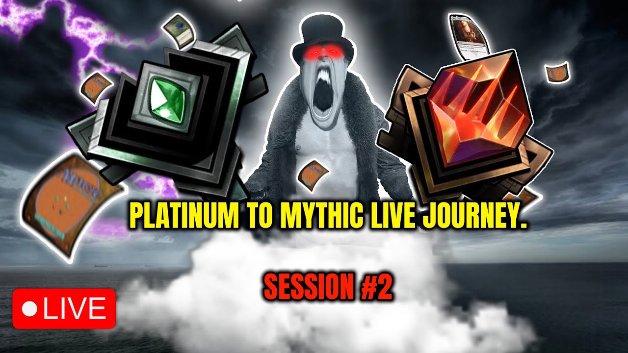 🔴LIVE🔴 MTG Arena TO MYTHIC!!!? Noobs Session #3