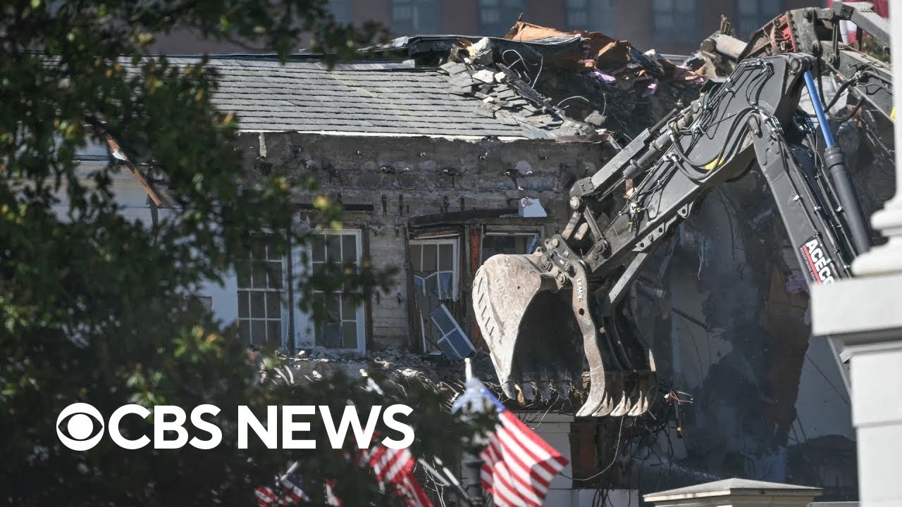 Latest details on demolition of White House East Wing for Trump's ballroom