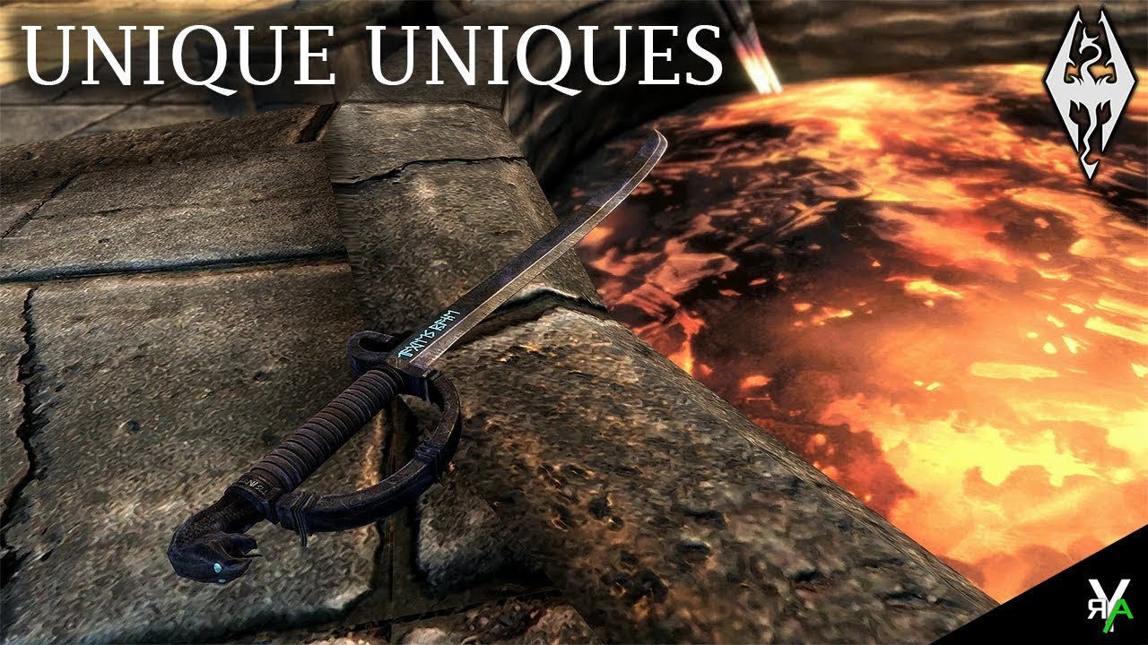 UNIQUE UNIQUES: Weapon Replacement Mod!! - Xbox Modded Skyrim Mod Showcase
