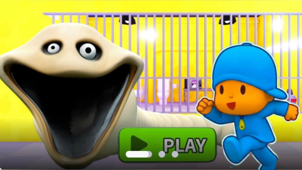 HUNGRY WORM PRISON RUN (#roblox #scarryobby )