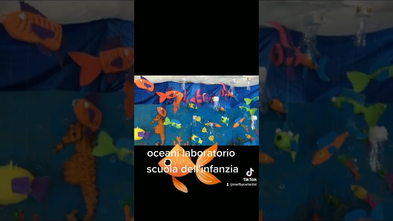 laboratorio di arte del riciclo creativo dedicato al mare