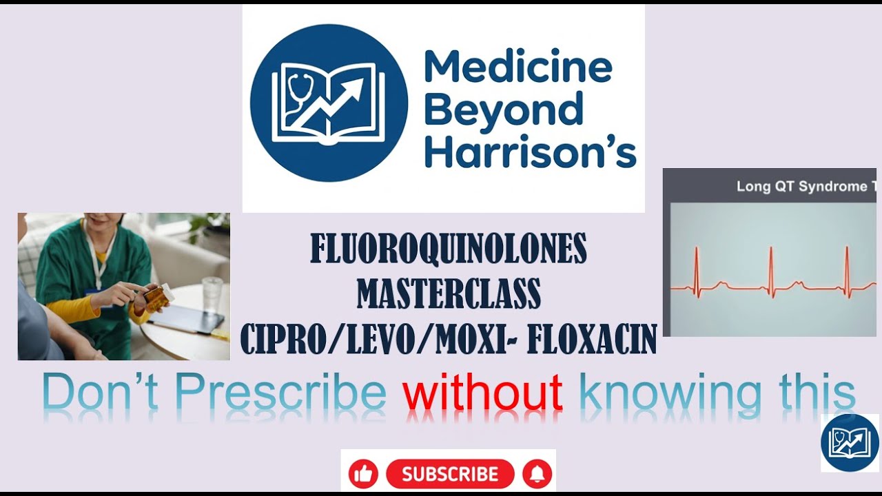 Fluoroquinolones – Cipro, Moxi & Levo Floxacins – Don't prescribe without the FUNDA (NEET SS, MRCP)