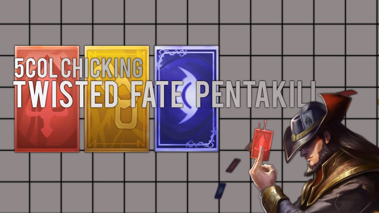 Epic Twisted Fate Pentakill - Season 6