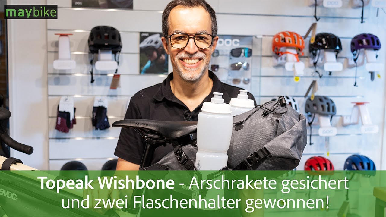 Topeak Wishbone - Arschrakete gesichert und zwei Flaschenhalter gewonnen!