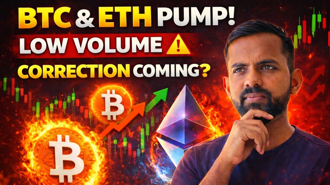 Bitcoin & Ethereum Price Analysis Today | Market Trend & Next Move | BTC & ETH Price Prediction 2026