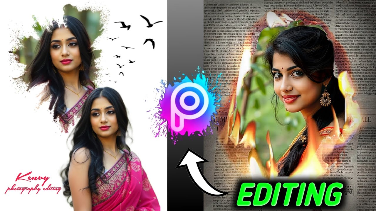 PicsArt creative Birthday photo editing | PicsArt cute girl photo | PicsArt best photo editing