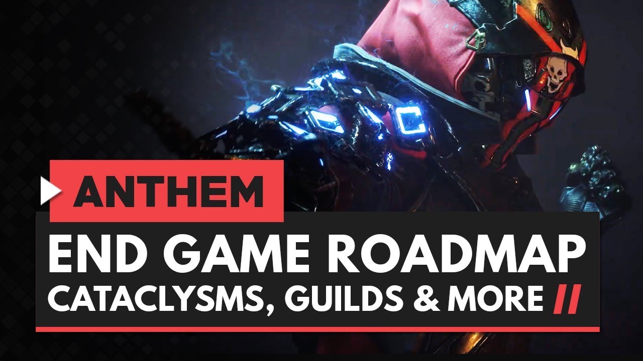 ANTHEM | End Game DLC Roadmap - Cataclysms, Guilds, Strongholds & More
