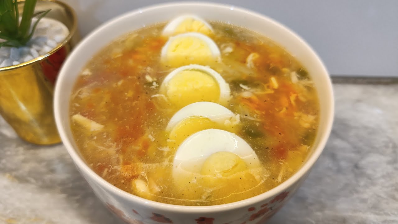 🍲 “Quick & Easy Chicken Vegetable Soup | Nutritious One-Pot Meal“Weight Loss soup| Warm& Delicious”
