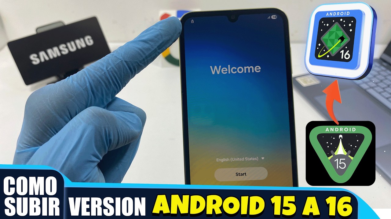 Como actualizar Cualquier Samsung de Android 15 a 16 (OneUI 8) si no te llega la Actualización