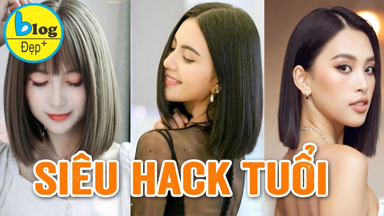 10 Kiểu tóc duỗi ngắn cho bạn gái lúc nào cũng xinh lại dễ chăm sóc