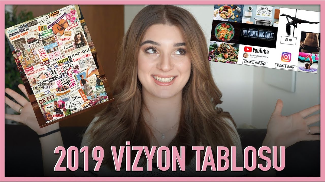 2019 VİZYON PANOSU - Bu senin yılın olsun :)
