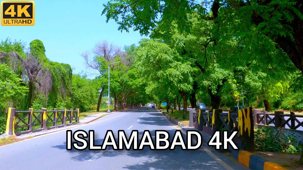 Driving in Islamabad Sector F-6 and F-7 | 4K Ultra HD |🇵🇰